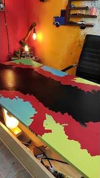 Studio table makeover | Part 3 |...#color #diy #home #paint