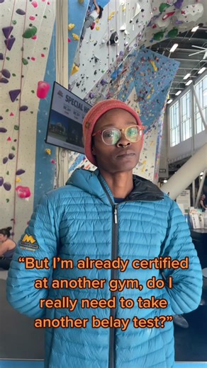 Sorry, but you definitely need to take a belay test with us if it’s your first time at a Momentum gym :/ #fyp #foryou #climbing #climbtok #TheRealPussinBoots #AmazonSavingSpree #zyxcba #flexeveryangle #violin #violintrend