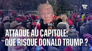 Attaque au Capitole: que risque Donald Trump ?
