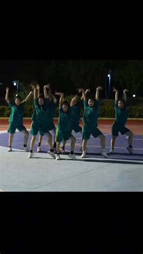 Standard dance performance by standard dance girls