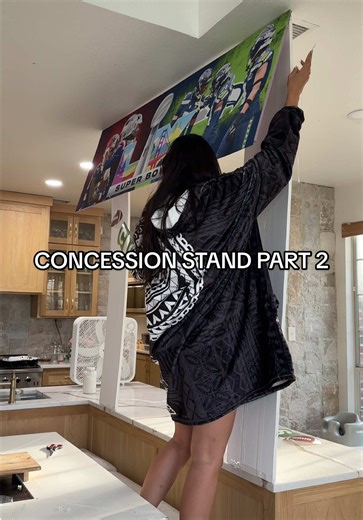 Creating DIY Concession Stand for Super Bowl Party