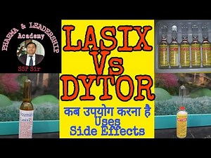 Lasix vs Dytor | Lasix inection and Dytor injection uses | Pharma & Leadership Academy by SSP Sir