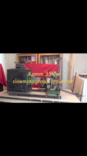 KURDISH PARTISAN on Instagram: "Kamm 35mm Cinematograph Projector"