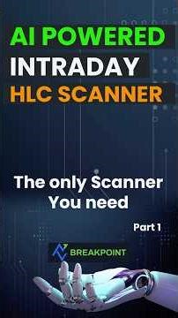 AI Powered New Intraday Scanner - Full Features Overview - Malayalam - Part 1