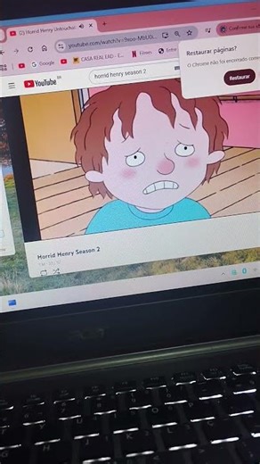Horrid Henry Untouchable Has BSOD