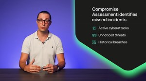 🚨 Cyber threats lurking? Discover how Kaspersky’s Compromise Assessment with expert Victor Sergeev uncovers past & present attacks, identifies affected systems, and reveals attacker tactics. Stay one step ahead! Watch now to secure your business. 💻🔒 Learn more at https://kas.pr/bh56 #CyberSecurity #Kaspersky #CompromiseAssessment | Kaspersky