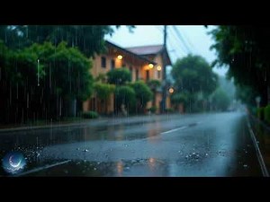 Unique Rain, Thunder & Wind White Noise #019 | Sleep • Study • Relax