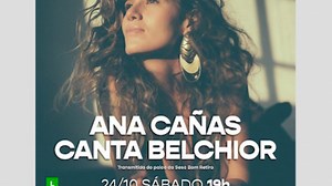Ana Cañas canta Belchior em live do Sesc