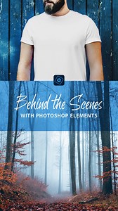 42 reactions | Save this for later! ⬇️ Create a dramatic effect in a few simple steps. First, use "Select Subject" to isolate your subject, then add a layer mask to remove the background. Paste a new background behind your subject layer. Next use the Smart Brush to quickly select the T-shirt. Cut and paste the T-shirt into a new layer, then change the blending mode to "Multiply" to make it transparent. Viola! | Adobe Photoshop Elements & Premiere Elements | Facebook