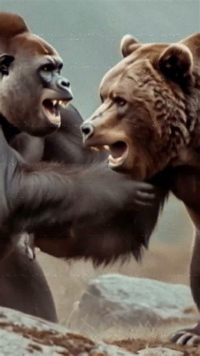 Grizzly And Silverback