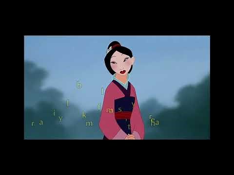 Reflection Mulan with lyrics /created by princessJohanna25