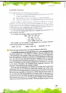 Write the large-number facts we read just before in the form of... | Filo