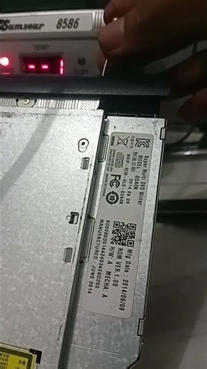 How to remove DVD Drive Cover Acer E5-411 #shorts