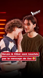 Le message fort de Zaz à Neven & Elliot en répétitions ✨ Les Talents sont touchés par ses mots 🥲 RDV ce soir à 21h10 pour les Battles sur TF1 et TF1 ✌️ #TheVoice #Battles #OnRegardeQuoi #Répétition #Zaz #Coaching #Portrait #Talents | The Voice : la plus belle voix