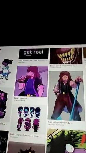 my innocent self did NOT just see r34 of susie from deltarune (she's one of my favorite characters)