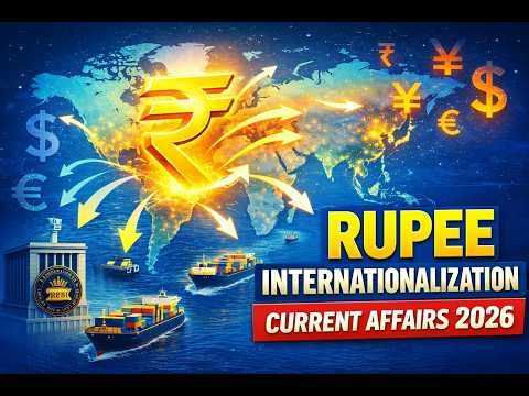 Internationalization of Rupee Explained | SRVA Mechanism | UPSC Economics Current Affairs 2026