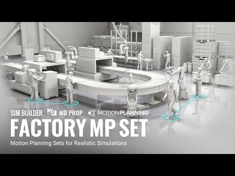 Factory MP Set: Build Complex Factory Simulations in Minutes! | iClone 8