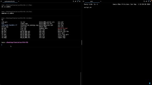 实操-使用 Gromacs进行 PCA 和吉布斯自由能计算
