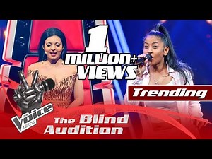 Krishni Senesa | Tikki Tikiri (ටික්කි ටිකිරි) | Blind Auditions | The Voice Teens Sri Lanka