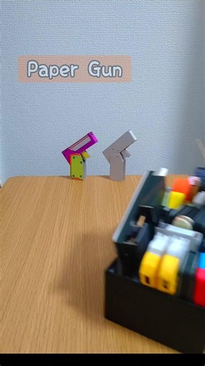 Paper Gun Diy #paper #toys #paperdiy #toyguns
