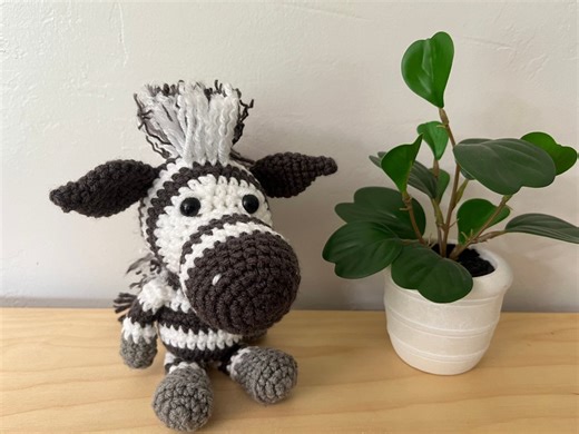 Zebra Stuffed, Safari Animal Plush - Etsy