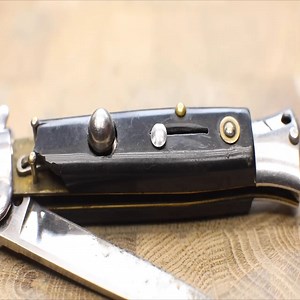 Old Vintage Broken Stiletto Knife Restoration #restoration #restorationvideos #restore #diy #PerfectRestoration #asmr #asmrrestoration | Mouse Trap TV