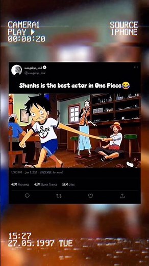 Moment when Luffy ate the Gum Gum devil fruit | One Piece #luffy #monkeydluffy #anime #edit