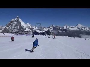 Summer ski @ Matterhorn Glacier Paradise (Zermatt)