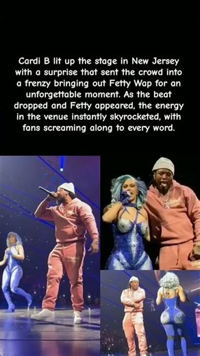 NO WAY Cardi B Just Brought Out Fetty Wap?!#CardiB #FettyWap#shorts
