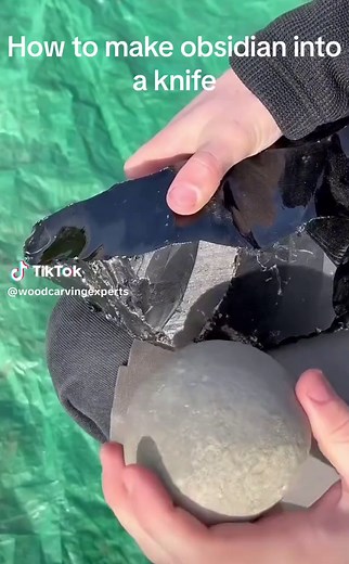 Crafting an Obsidian Full Tang Knife