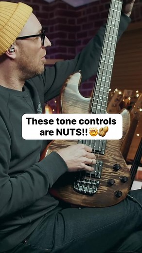 The Most CRAZY Tone Control On A Bass 🤪! To check out the complete video, click the link in my bio! #bass #bassplayer #basstok #scottsbasslessons