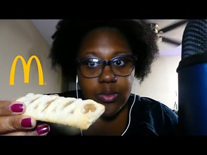 MCDONALDS APPLE PIE 🥧 (ASMR EATING SOUNDS) | VIRGOQUEENASMR