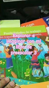¿ Cómo usar el libro explorar e imaginar de preescolar 3 grado ? #2 pág. 6 a la 9 . #LaProfeBrisa