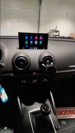 Audi A3 8V facelift installation of Audi Smartphone Interface with Apple Carplay and Android Auto
