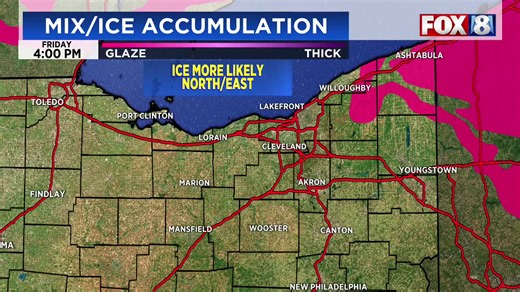 Winter weather advisory --when to prepare for ice in NE Ohio. Mackenzie Bart has the latest? https://fox8.com/weather/winter-weather-advisory-icy-conditions-expected-soon/ | Fox 8 News