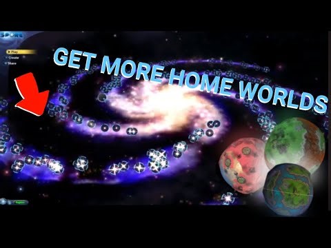 [EASY] Tutorial How To Get More Home Planets in SPORE!