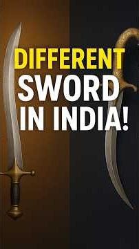 What ! Different sword in India ! #viral #shorts