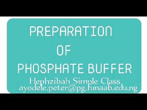 Preparation of Phosphate Buffer