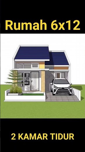 Desain Rumah 6x12