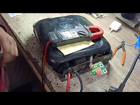 UPS Output Voltage Low On Battery UPS Repair Successfully