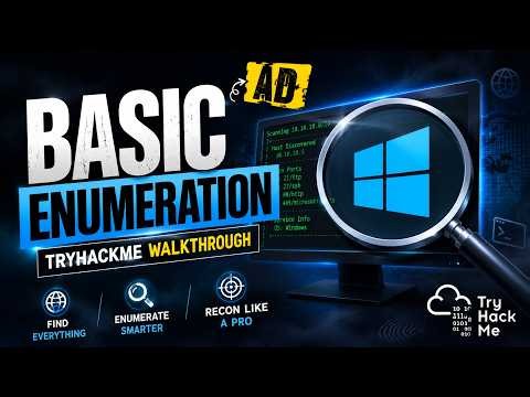 AD: Basic Enumeration | TryHackMe Walkthrough for Beginners