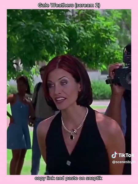 [Gale Weathers scenepack] next: Dewey scream 1 || requested by @☆ Sam ☆ sorry for making you wait so long #courteneycox #scream1997 #foryoupage