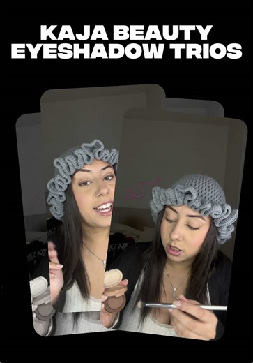HEY TIK TOK FAMILYYY!! if you’ve been looking for a quick and simple eyeshadow routine and tutorial check out these eyeshadow trios by @Kaja Beauty💄they’re pigmented, compact and super easy to use!! CHECK IT OUT!! I’LL HAVE IT LINKED BELOW! 🛍️ #fypage #beauty #eyeshadow #makeup #tiktokshop