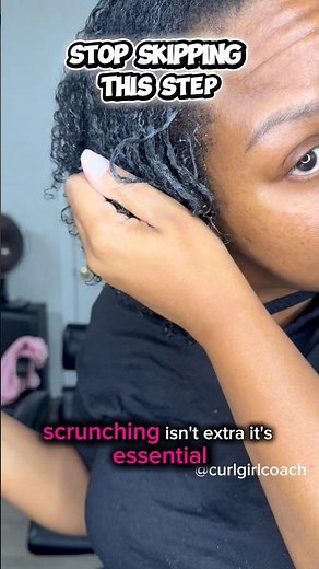 How to Make Your Wash and Go Last | Why Scrunching Sets Your Curls | Natural Hair Tips