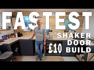EASY Low Cost Shaker Style Doors From SCRAPS That Look Amazing