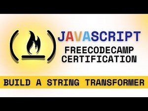 FreeCodeCamp JavaScript String Transformer: replace(), replaceAll() & repeat() Tutorial