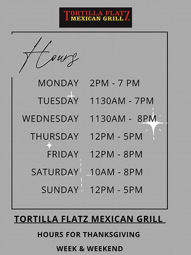 Tortilla Flatz Mexican Grill on Reels