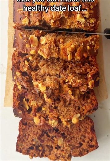 Delicious Healthy Date Loaf Recipe with Oat Milk
