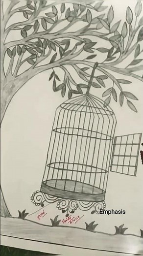 emphasis in art 🎨 #art