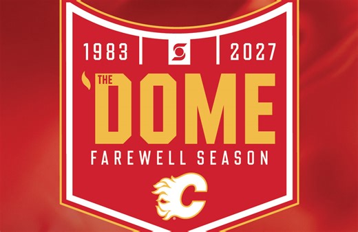Flames Release New Logo to Commemorate Saddledome’s “Farewell” Season